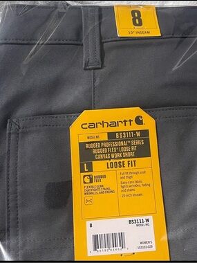 Carhartt canvas work shorts